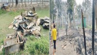 লাকসামে অগ্নিকাণ্ডে দু’টি বাড়ির প্রায় ২০ লাখ টাকার ক্ষতি