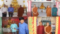 লাকসামে যথাযোগ্য মর্যদায়  বৌদ্ধ পূর্নিমা উদ্যাপিত